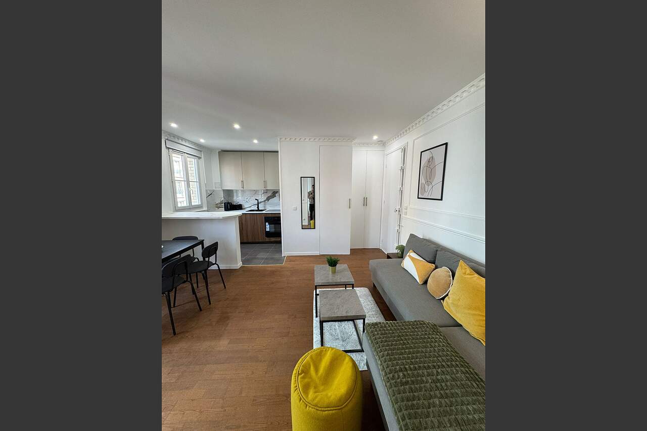 The living room