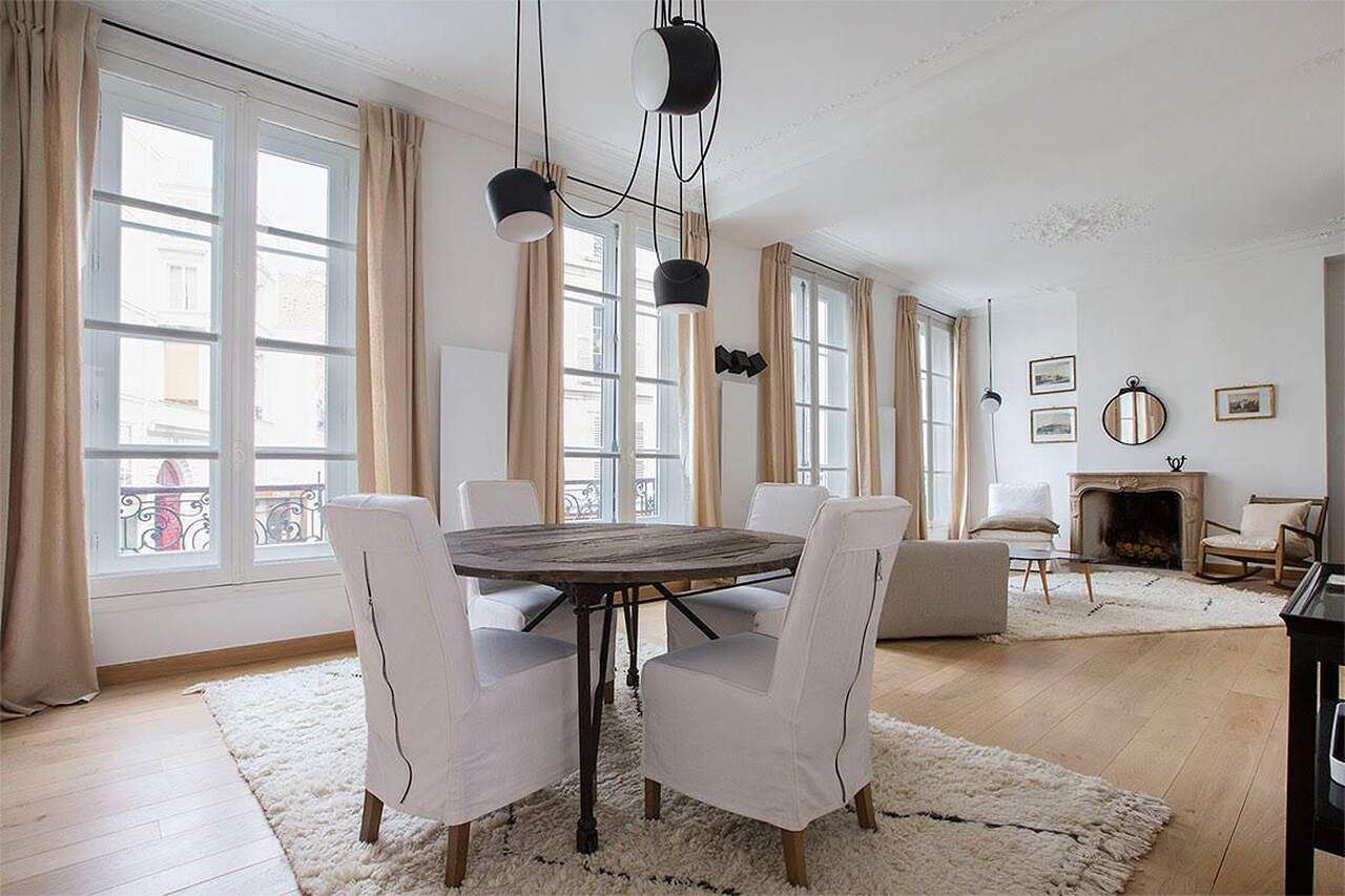 The living room