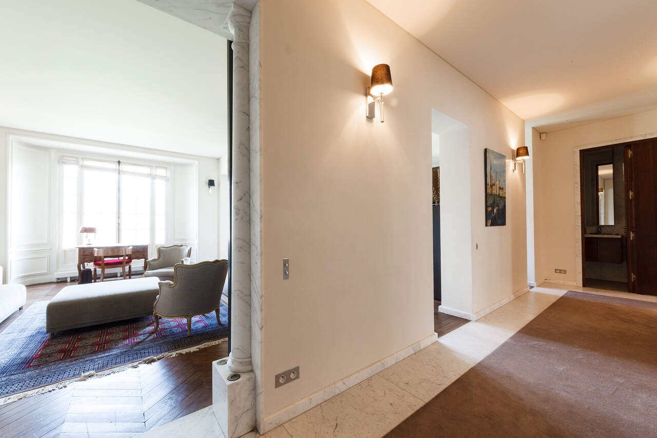 The living room