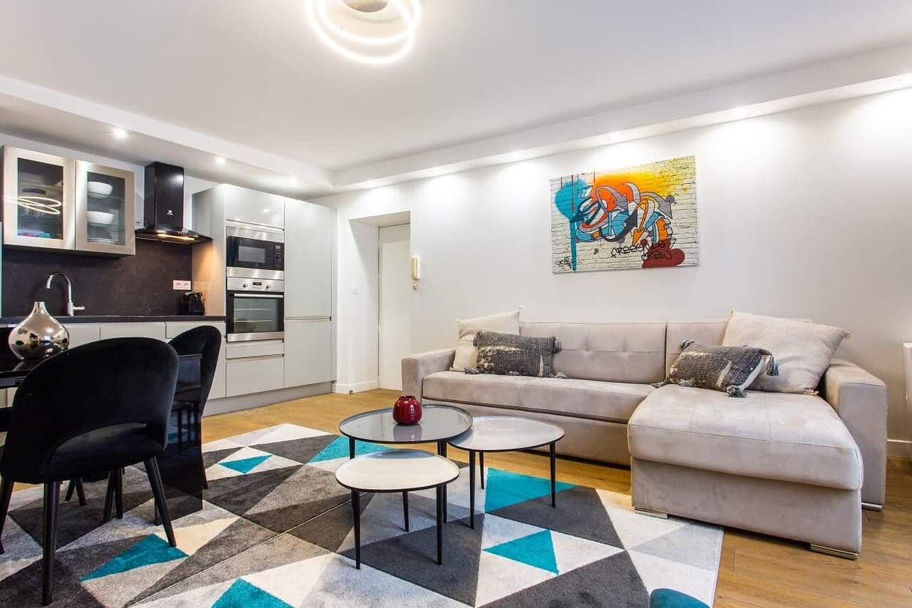 The living room