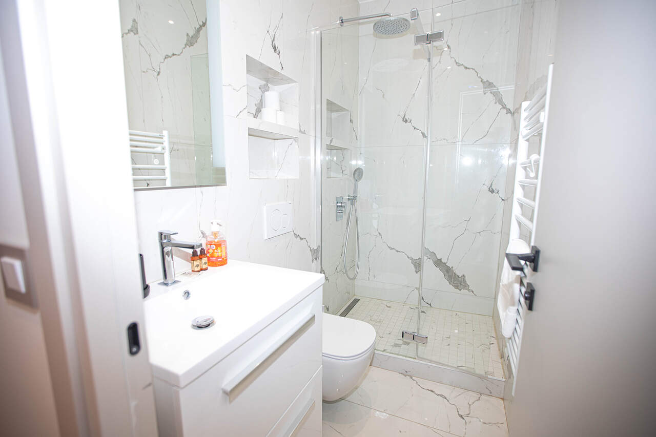 The bathroom