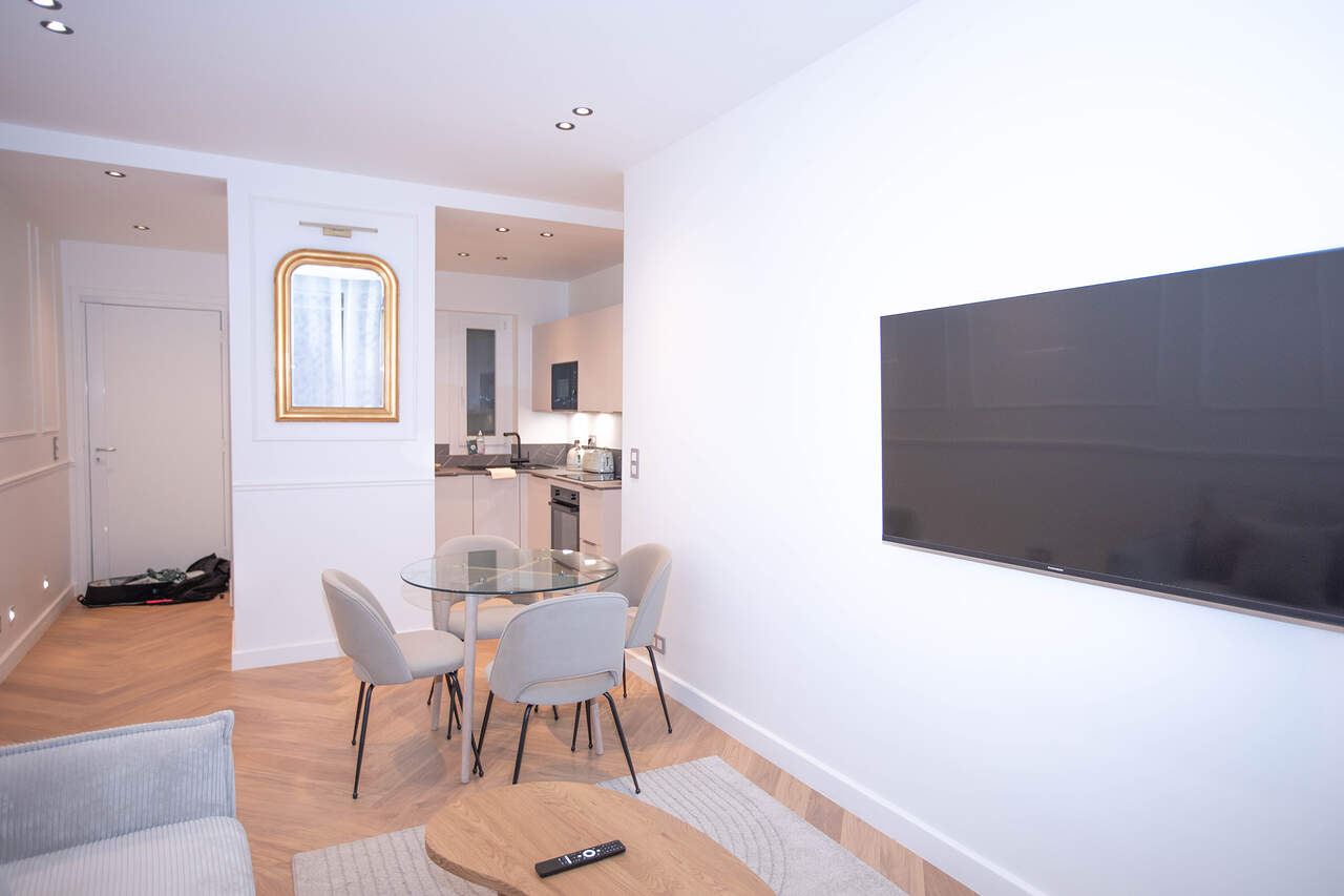 The living room