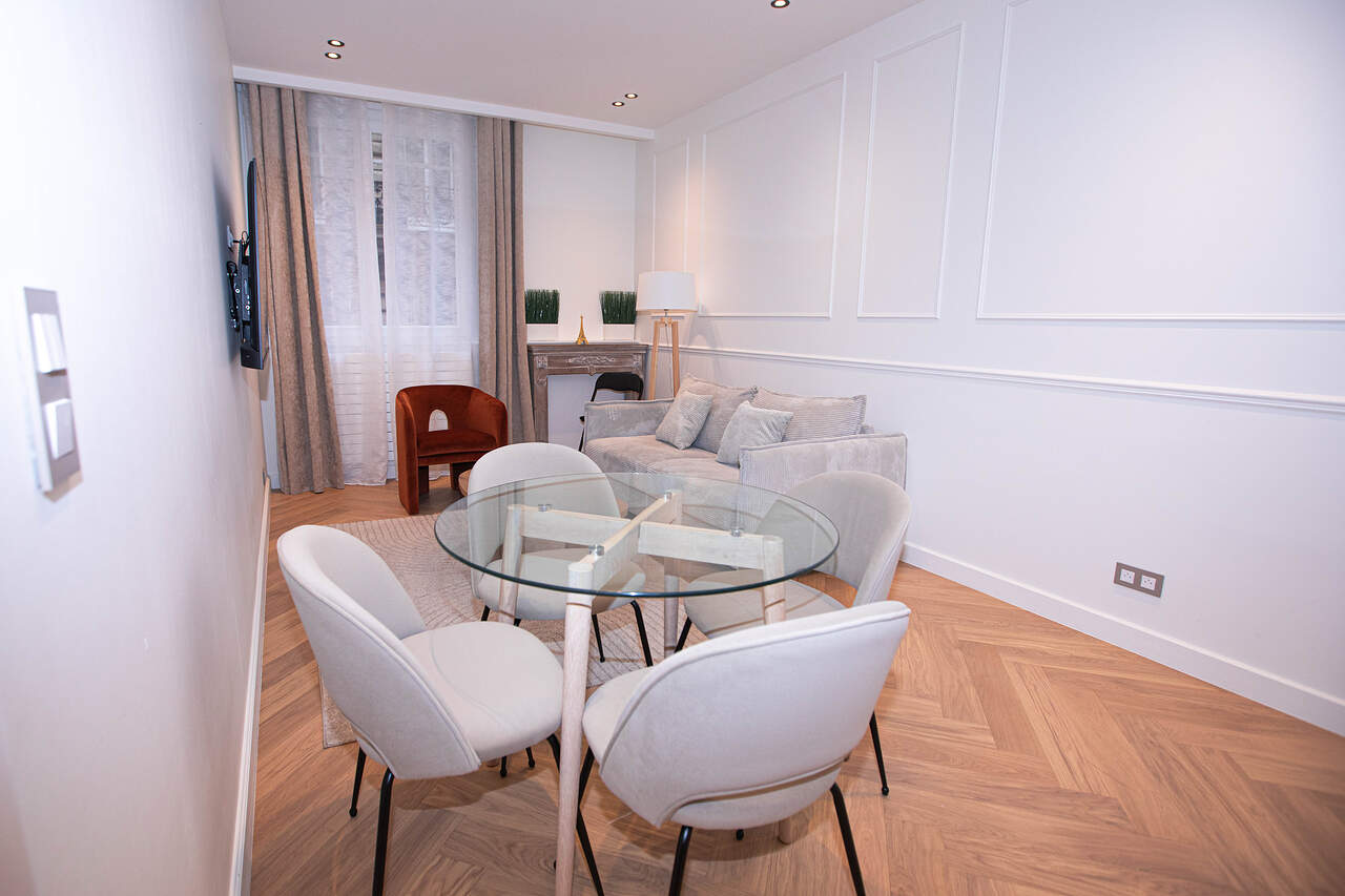 The living room