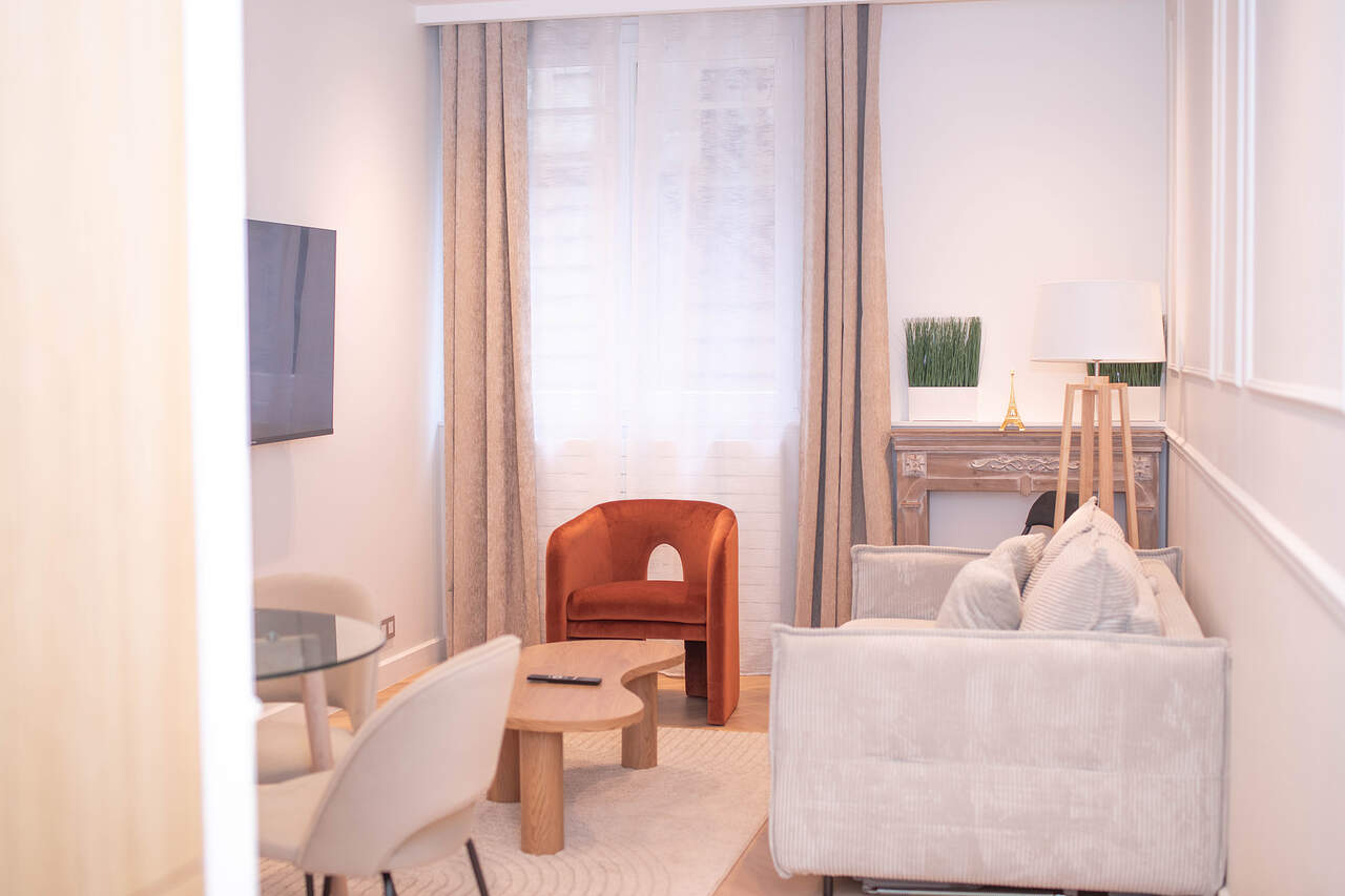 The living room