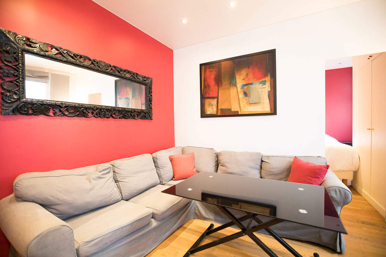 The living room