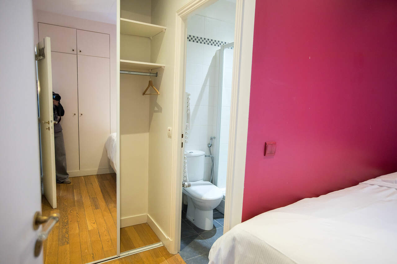 The bedroom