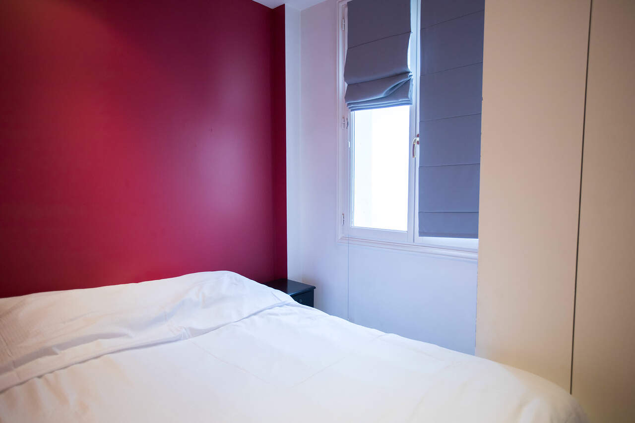The bedroom