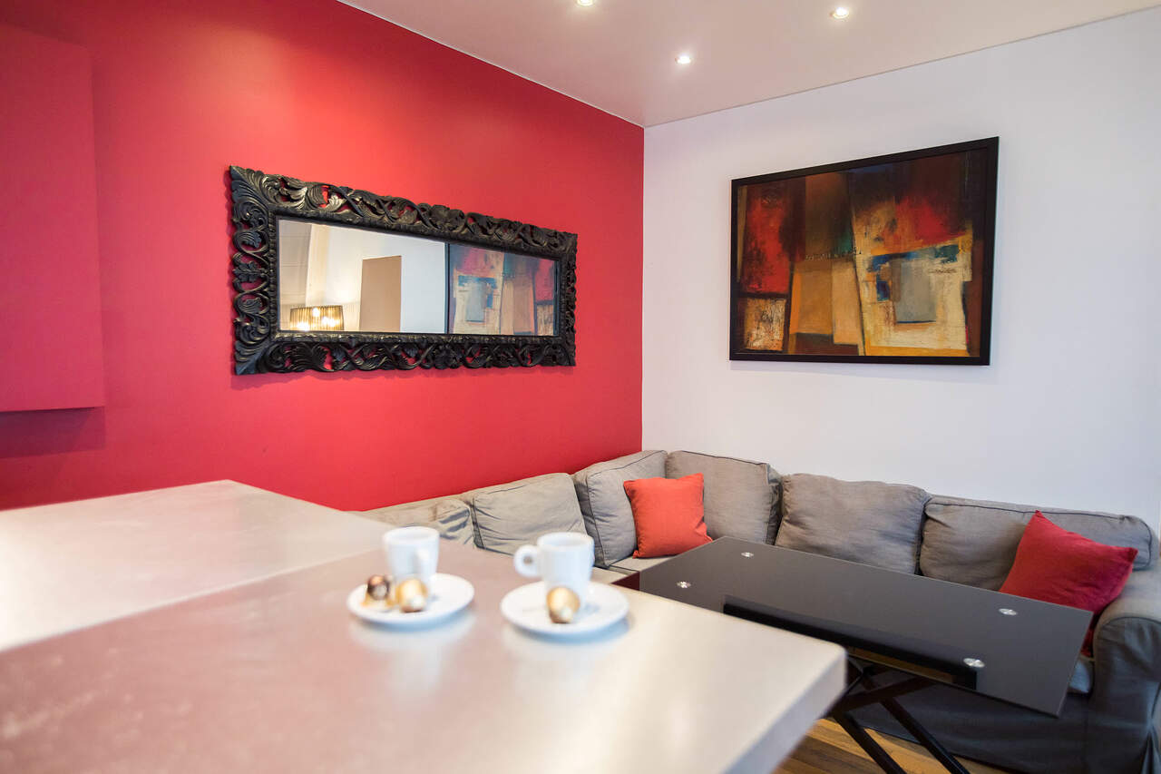The living room