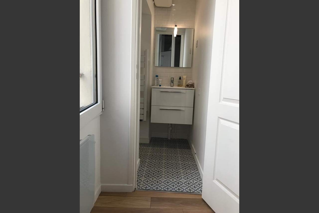 The bathroom
