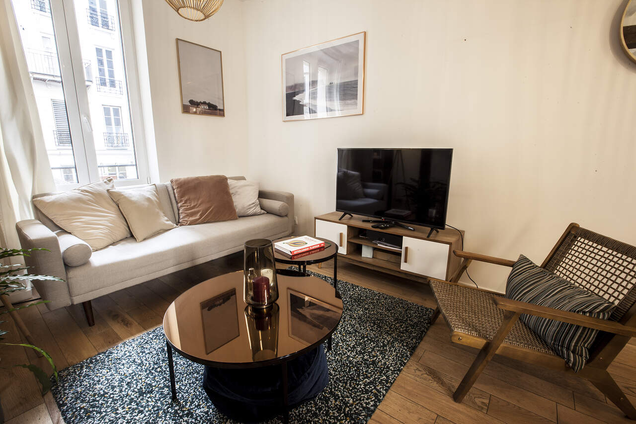 The living room