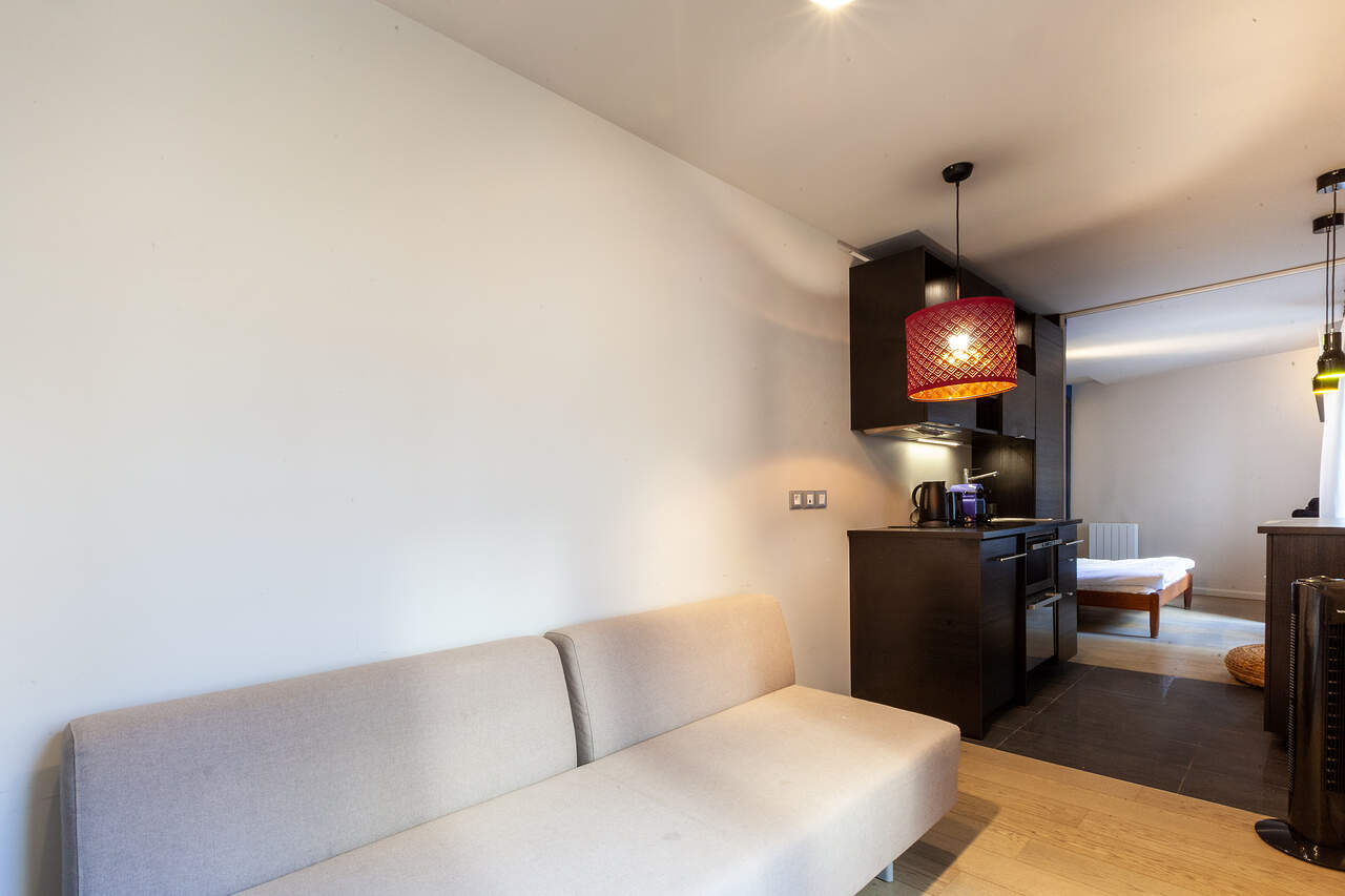 The living room