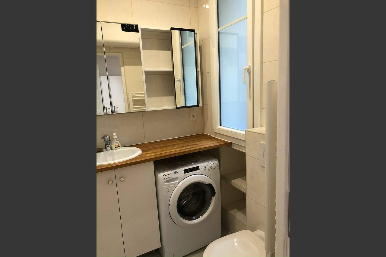 The bathroom