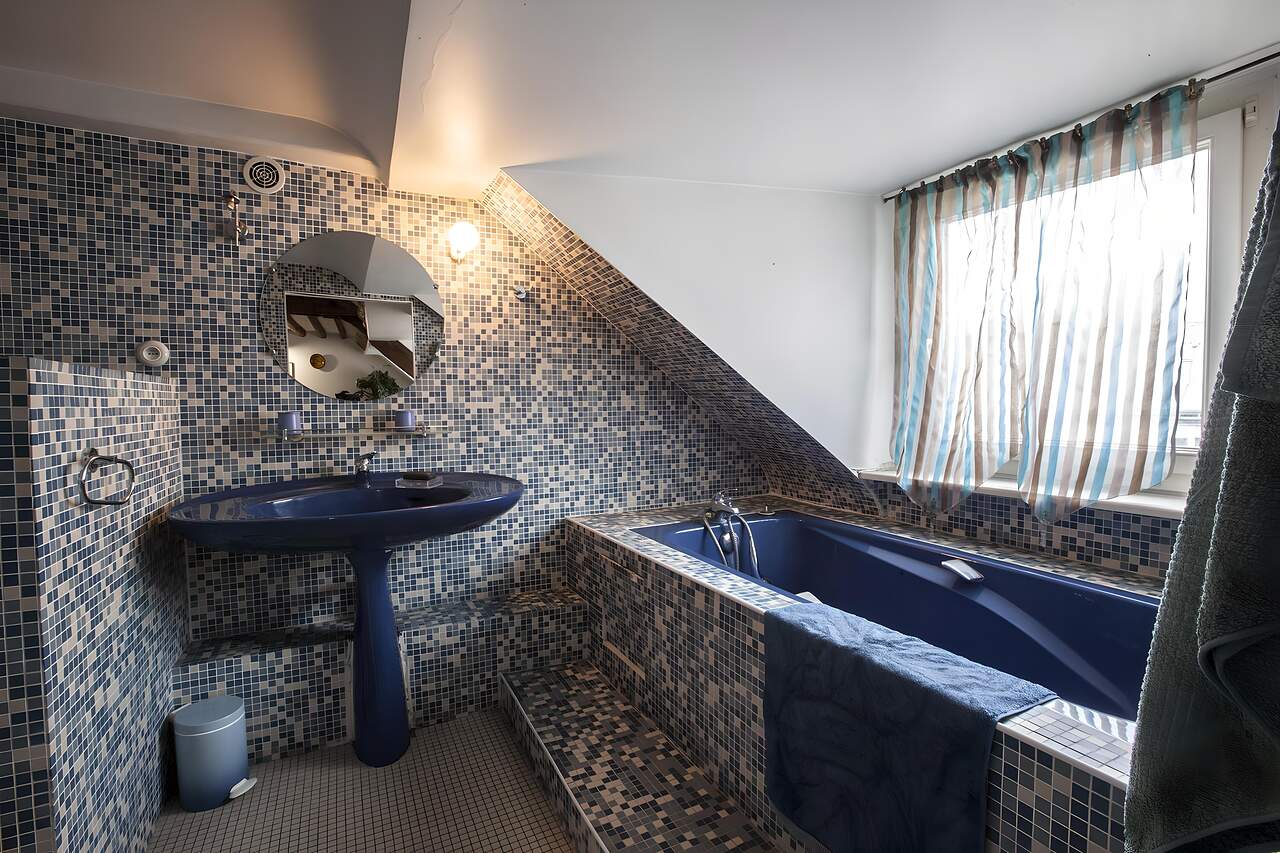The bathroom