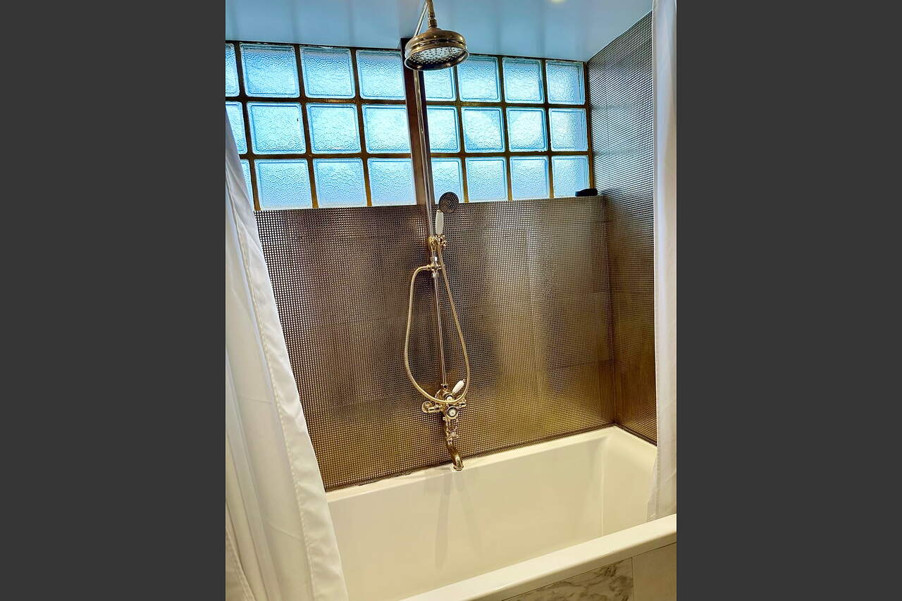 The bathroom
