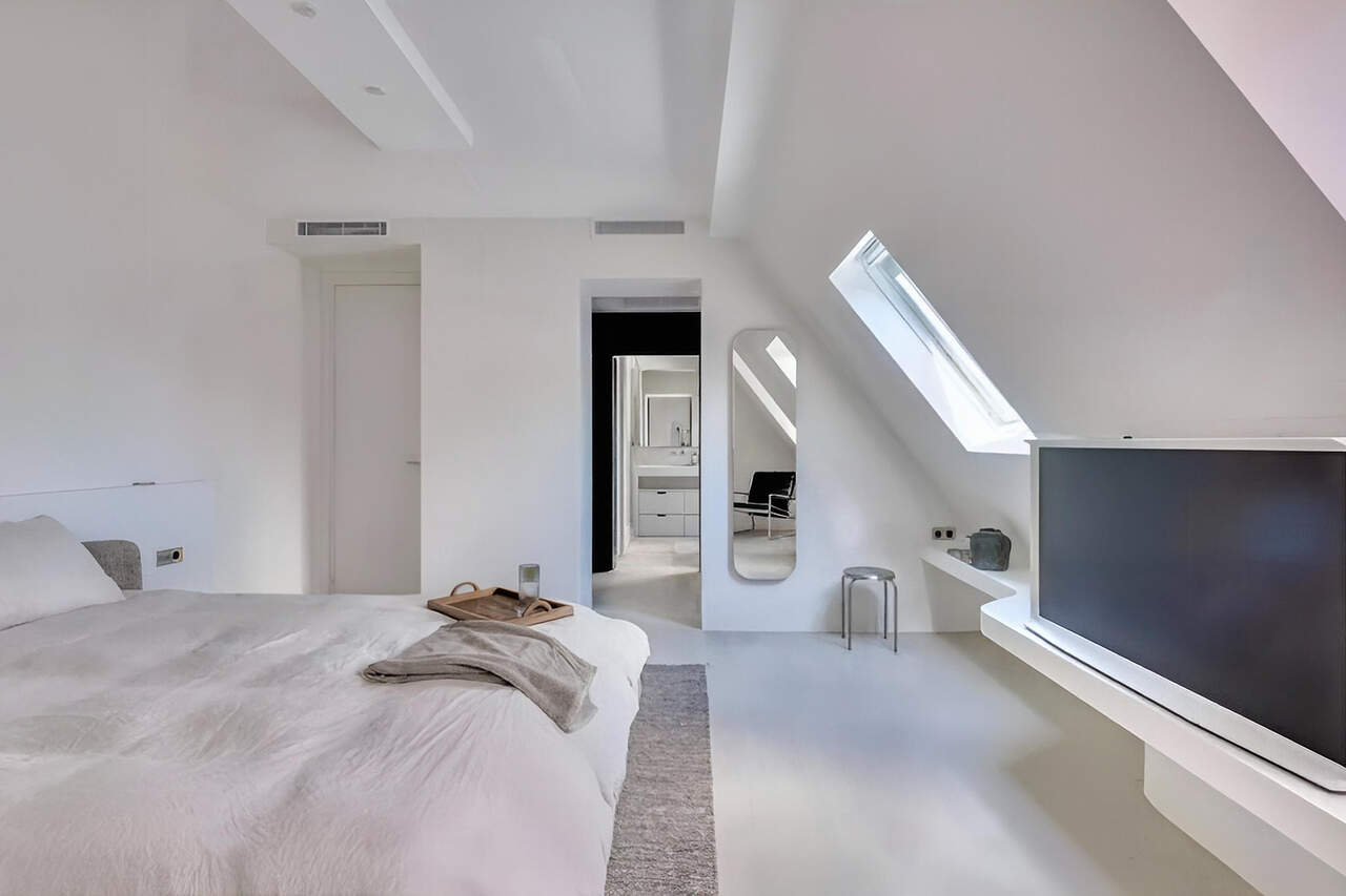 The bedroom