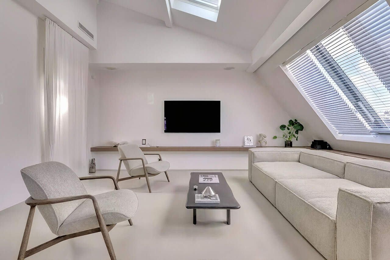 The living room