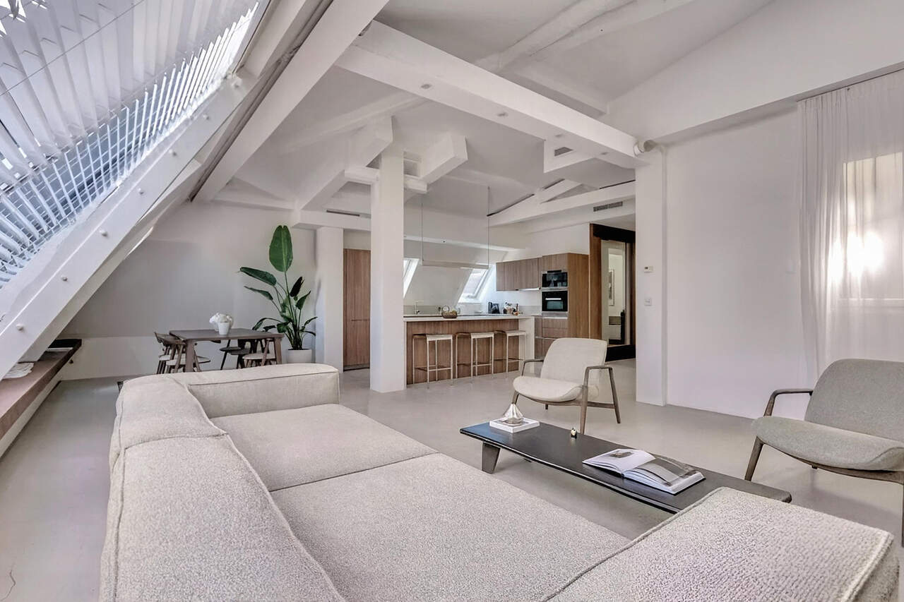The living room