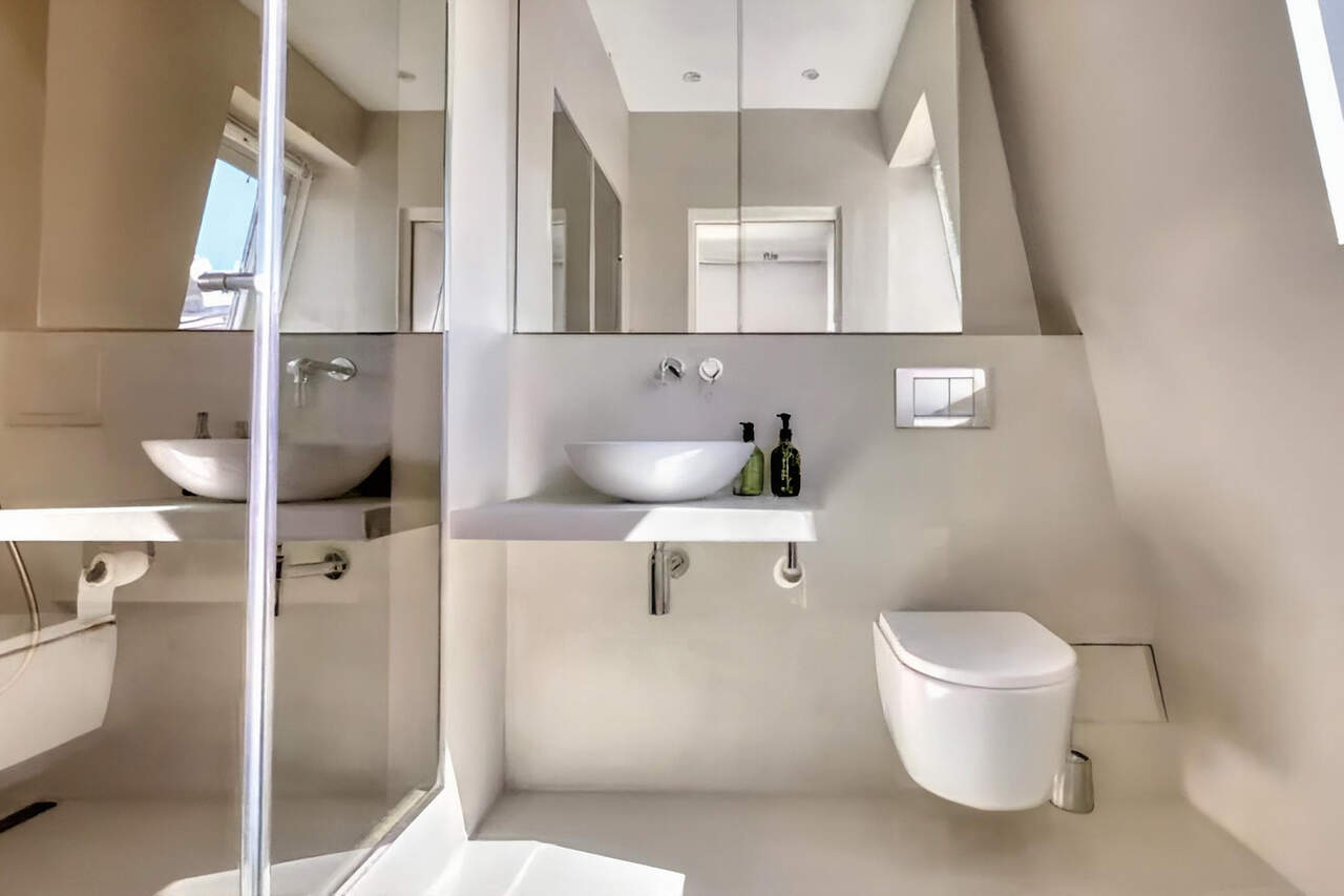 The bathroom