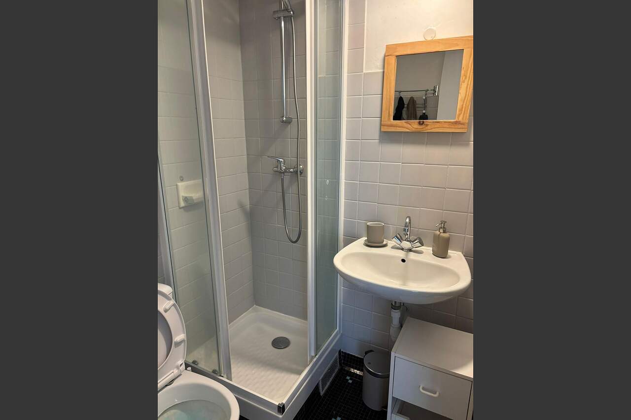 The bathroom