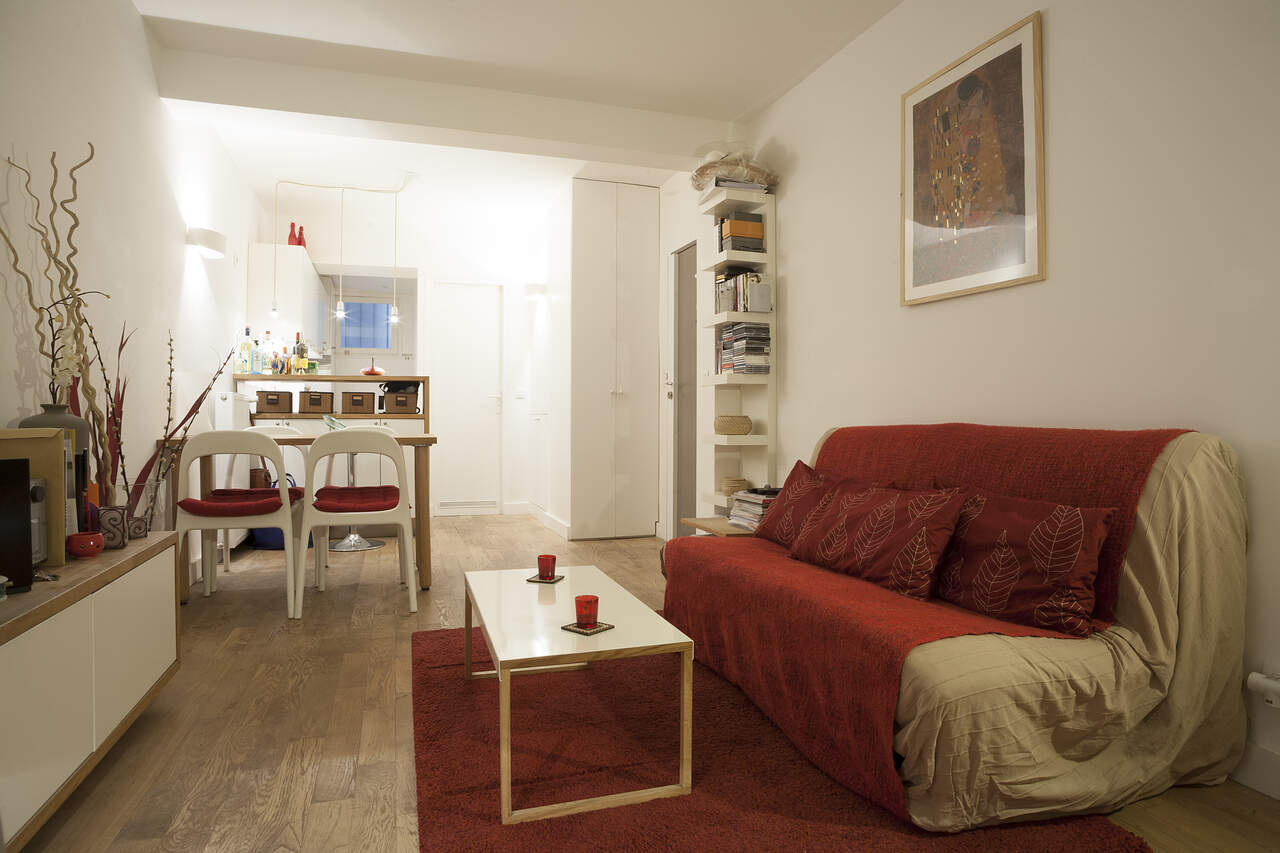 The living room