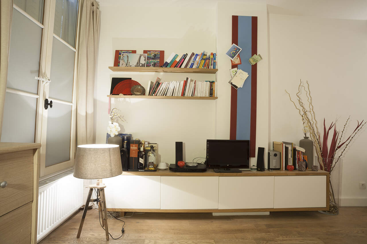 The living room