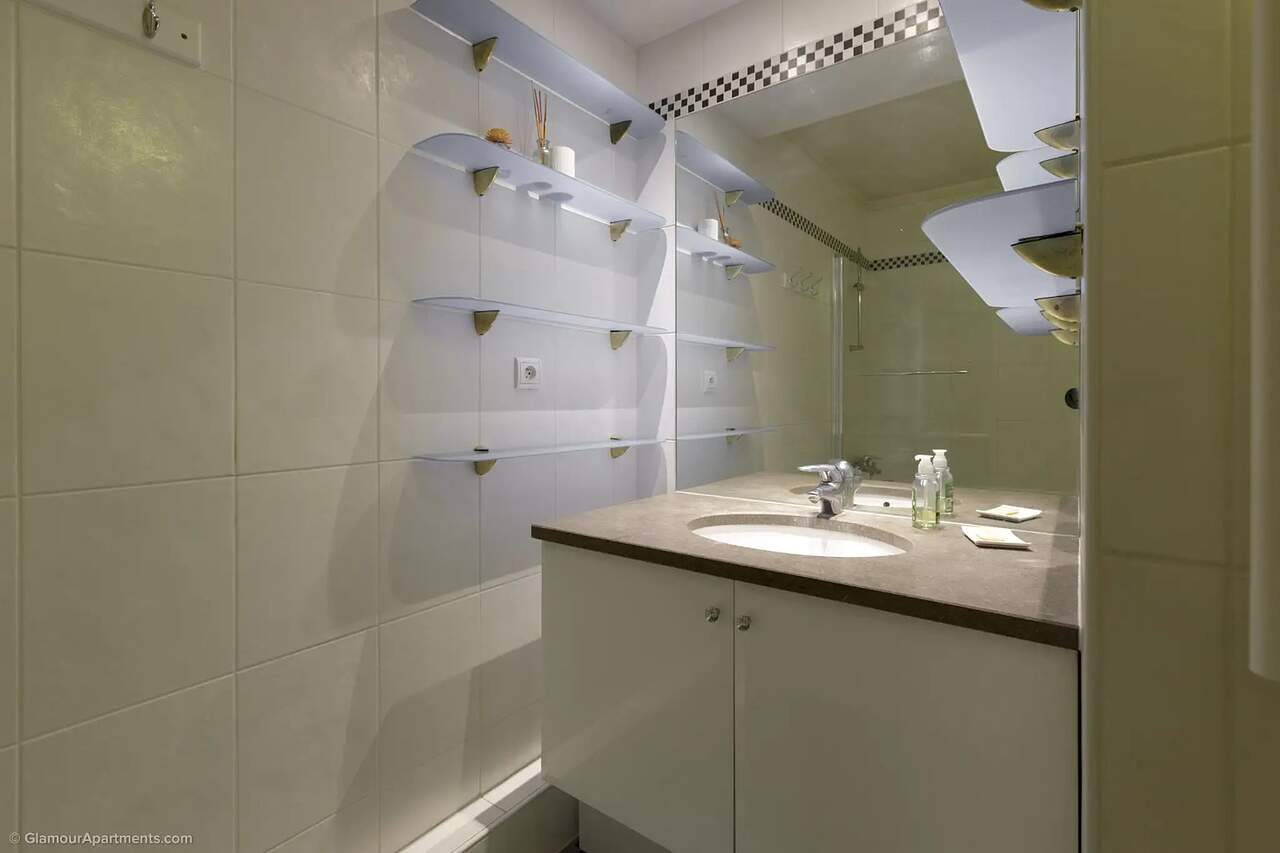The bathroom