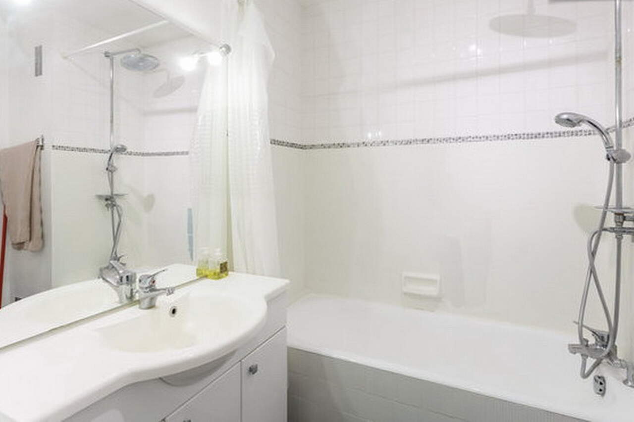 The bathroom