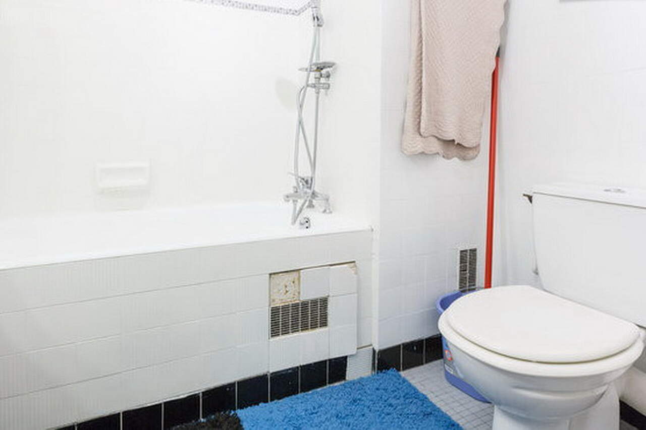 The bathroom