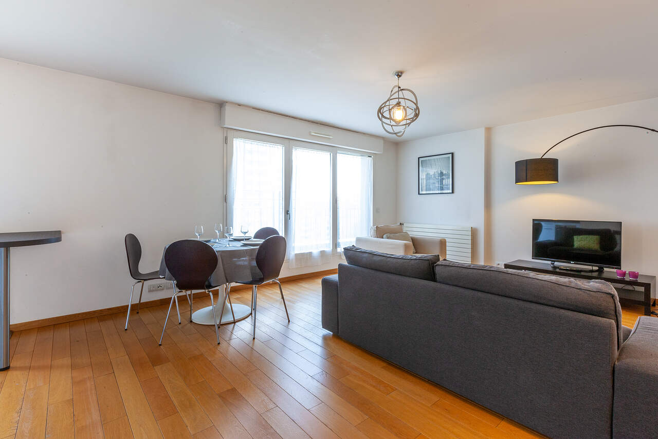 The living room