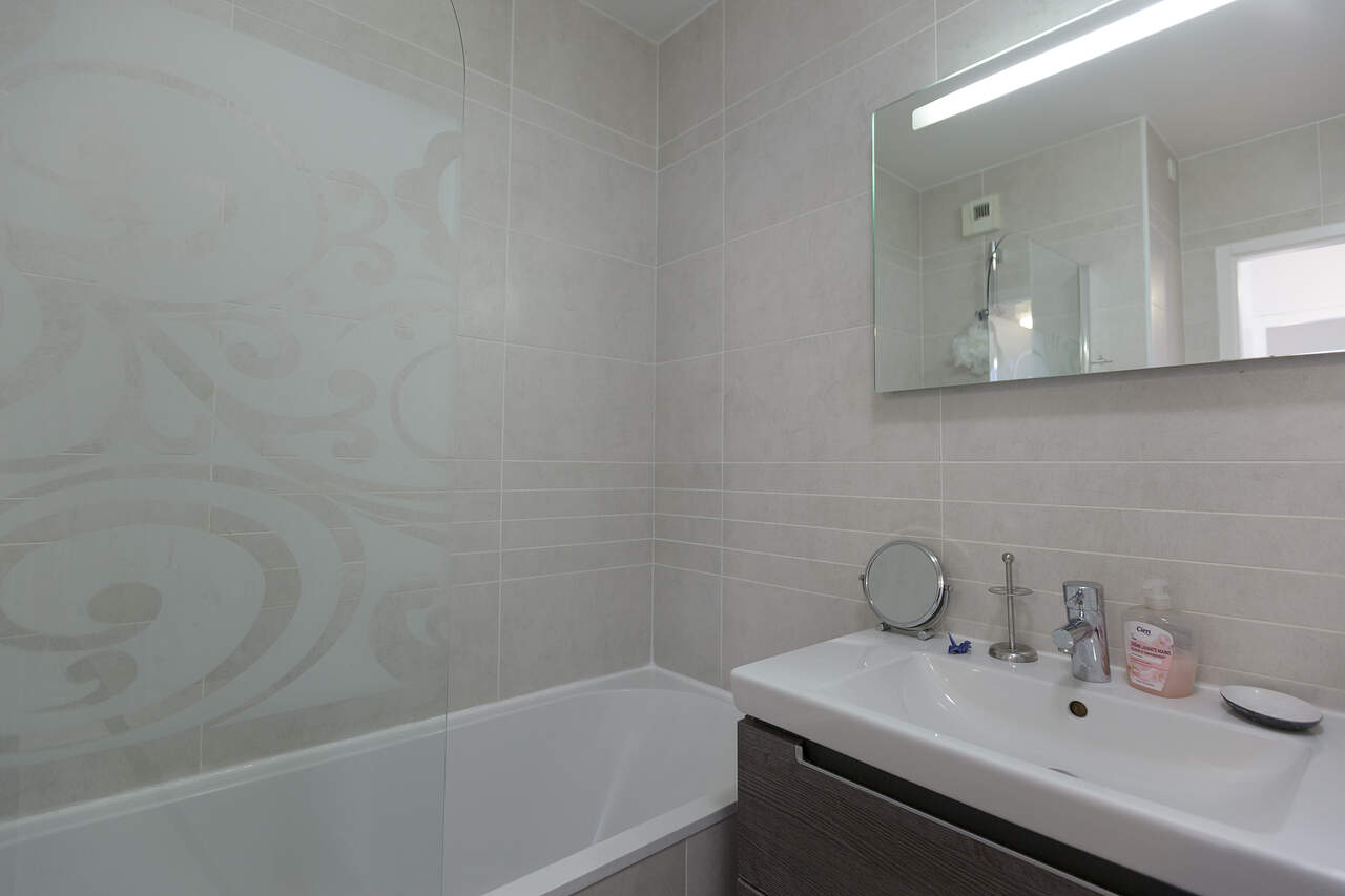 The bathroom