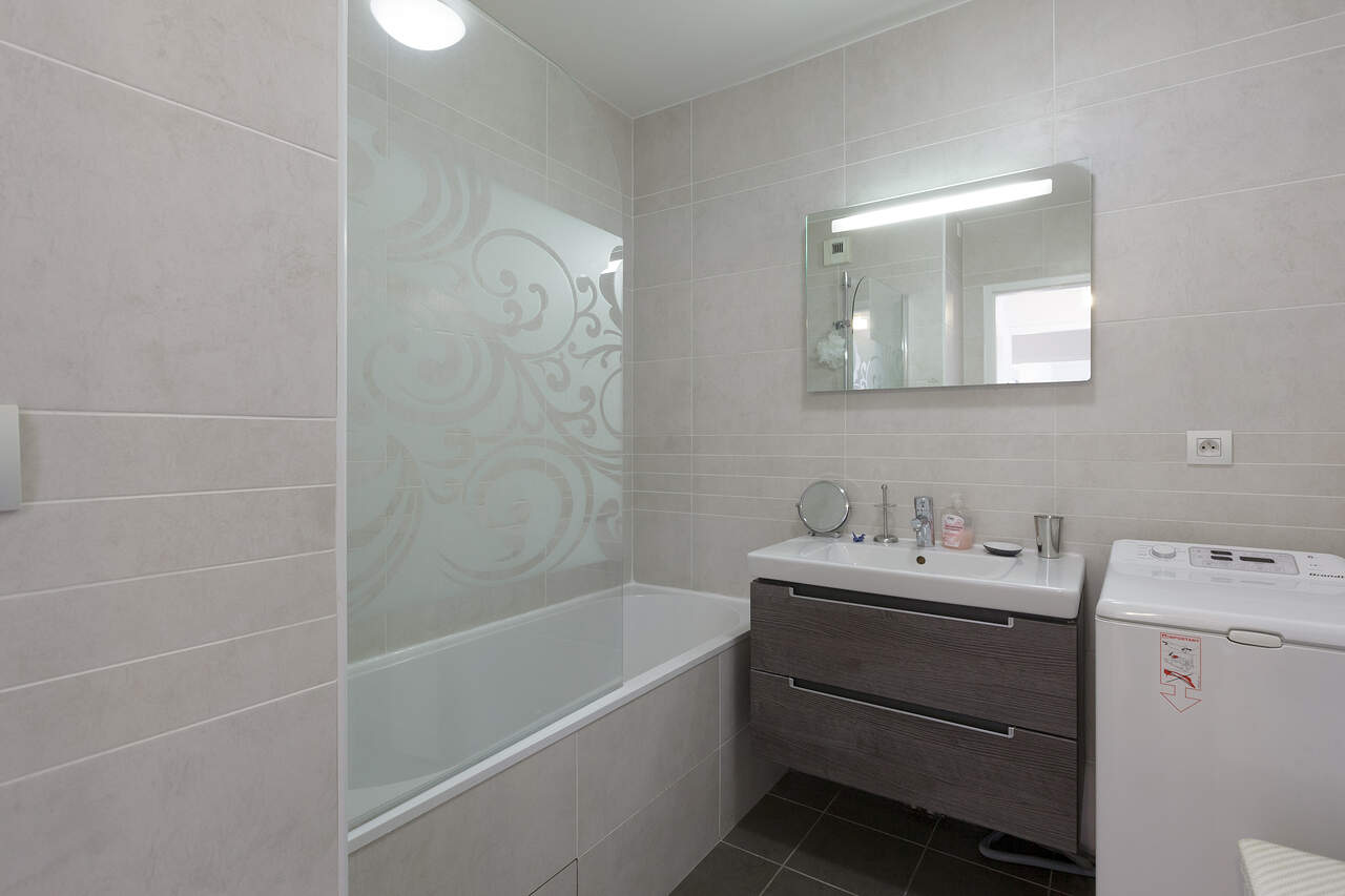 The bathroom