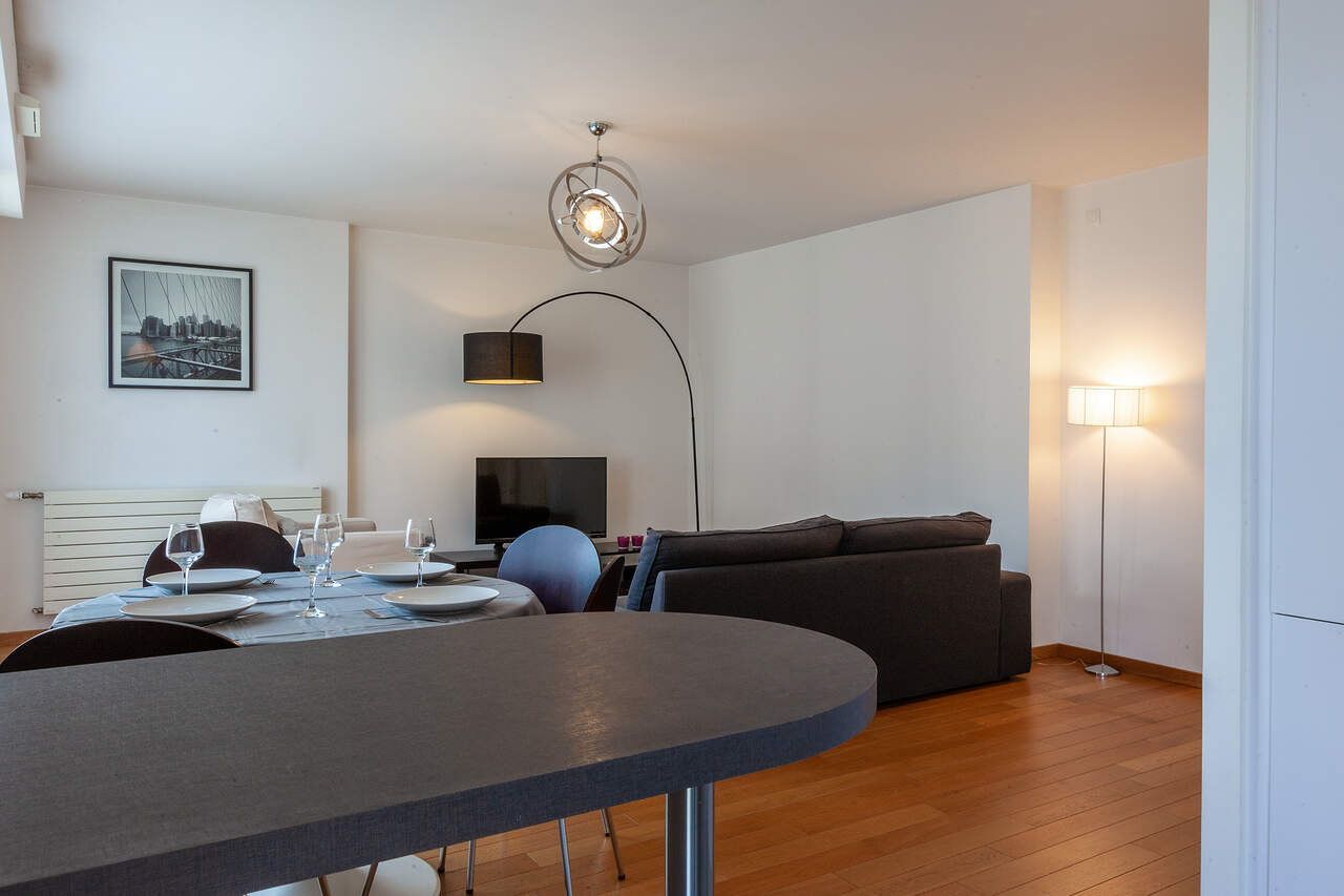 The living room