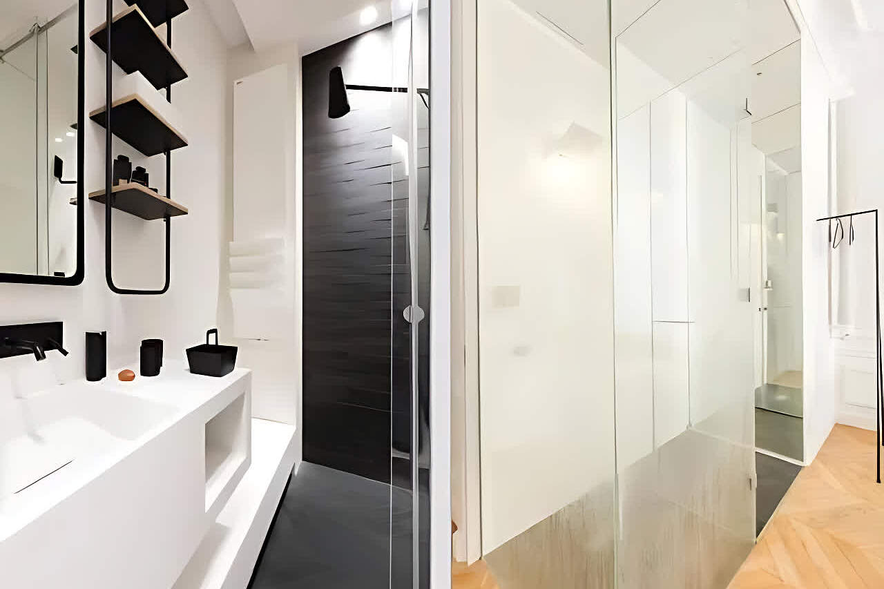 The 1st bathroom