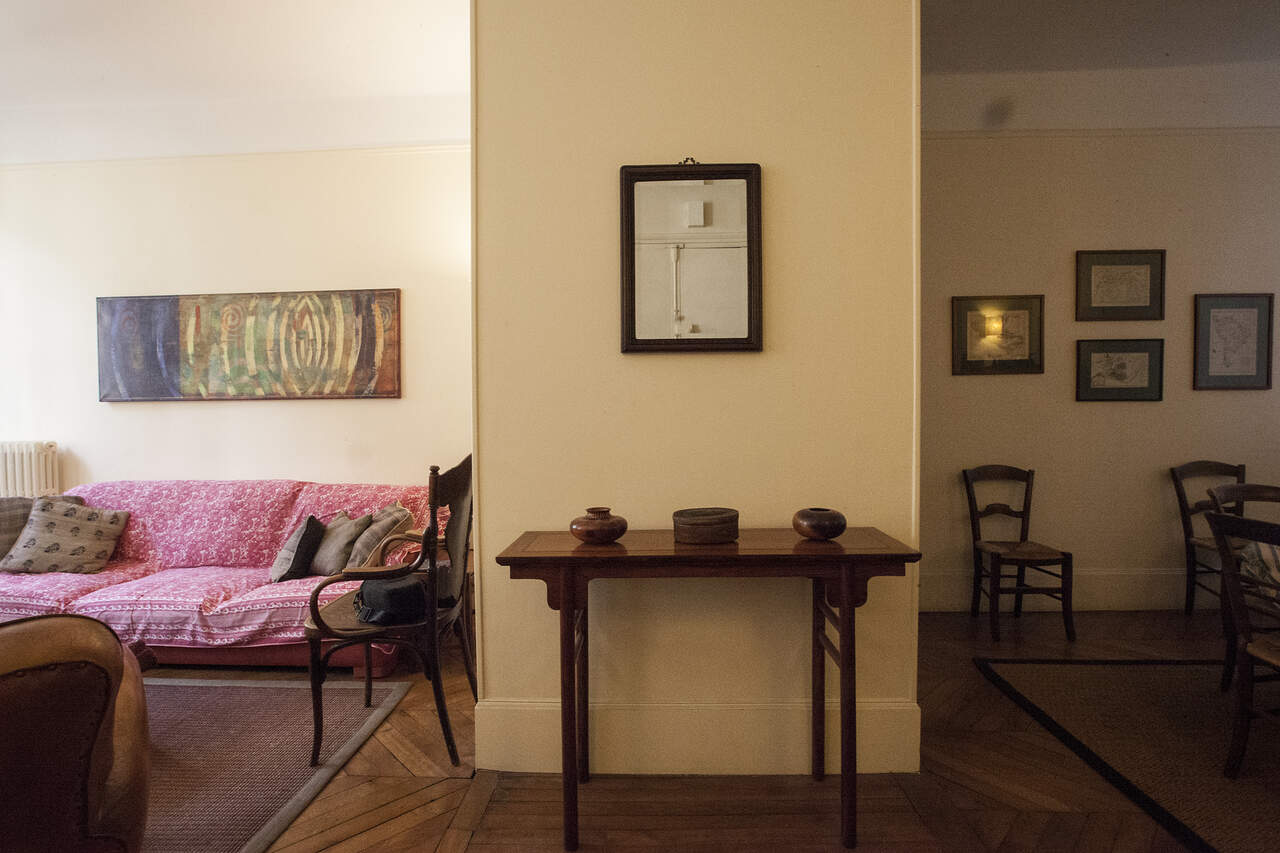 The living room
