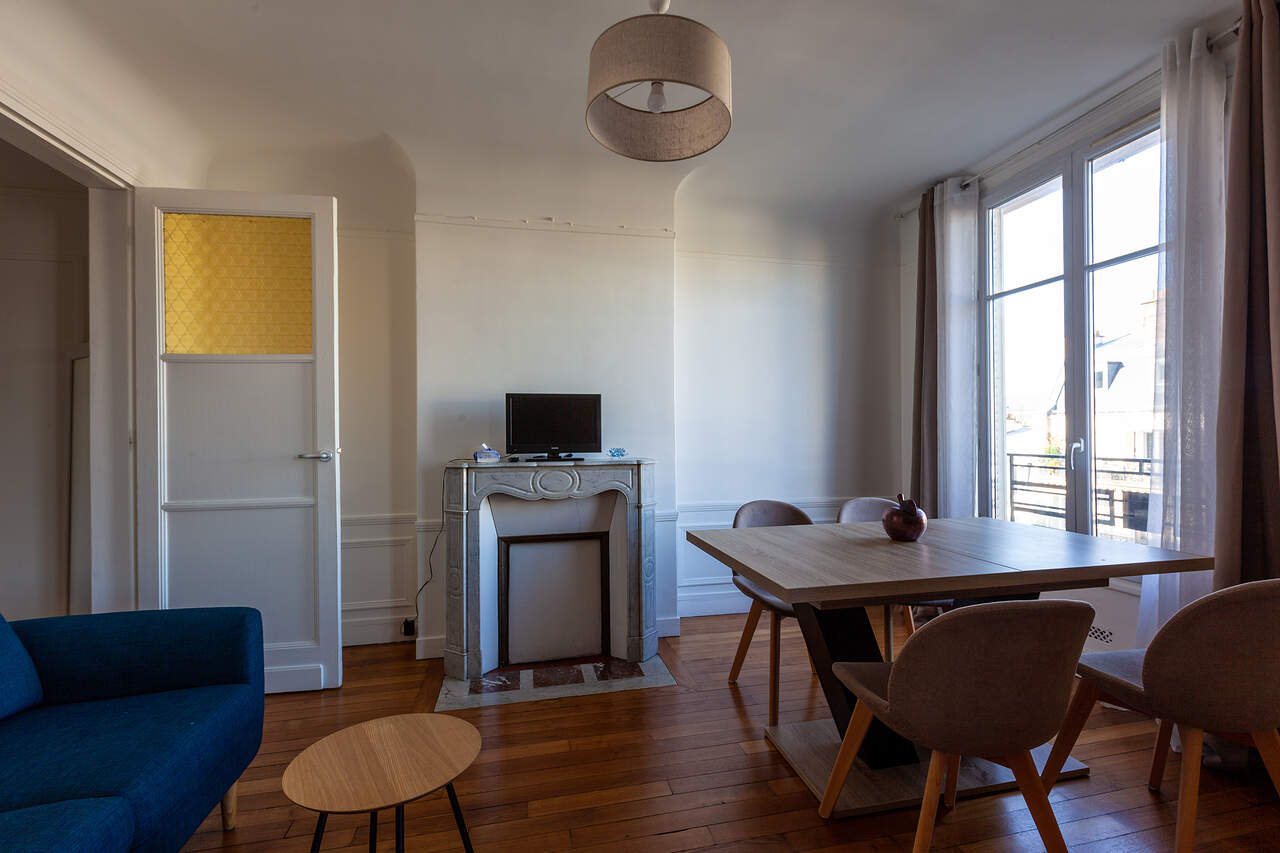 The living room