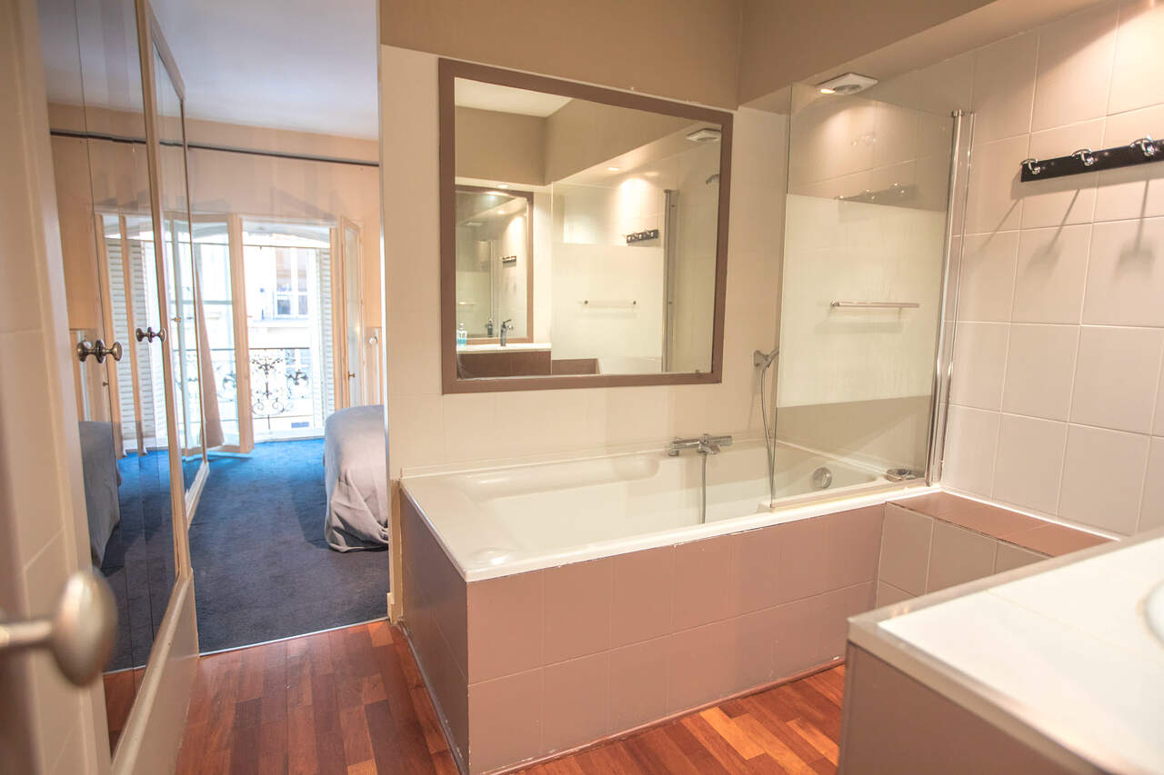 The bathroom