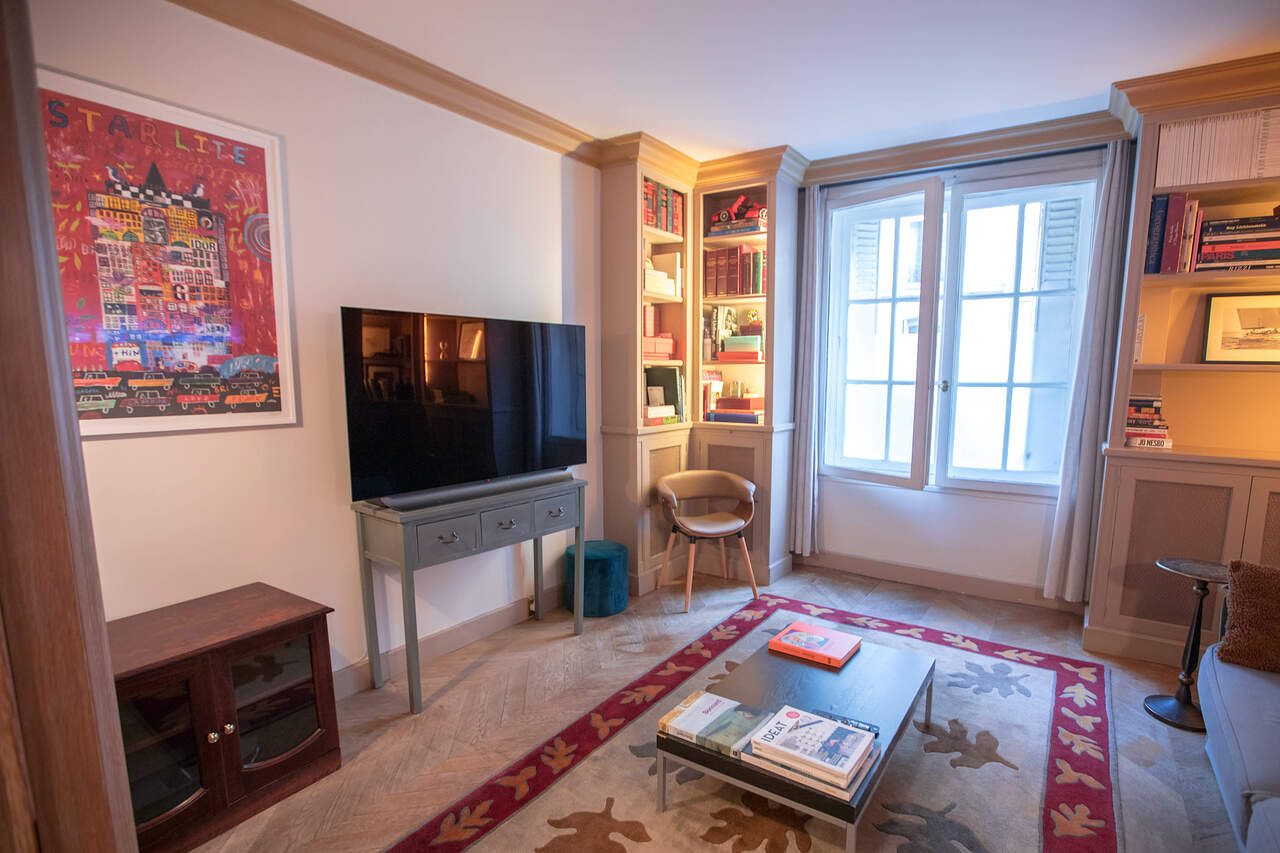 The living room