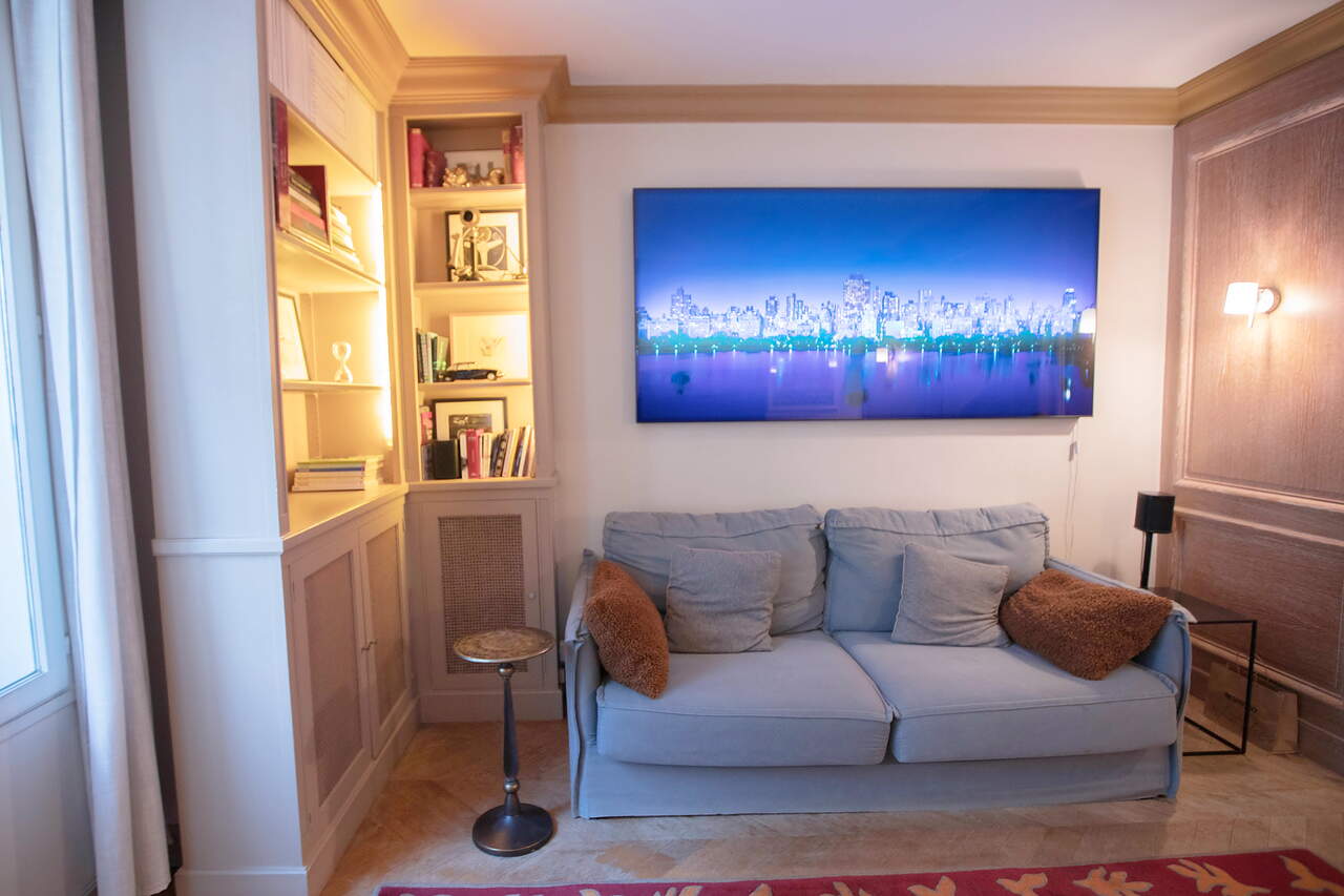 The living room