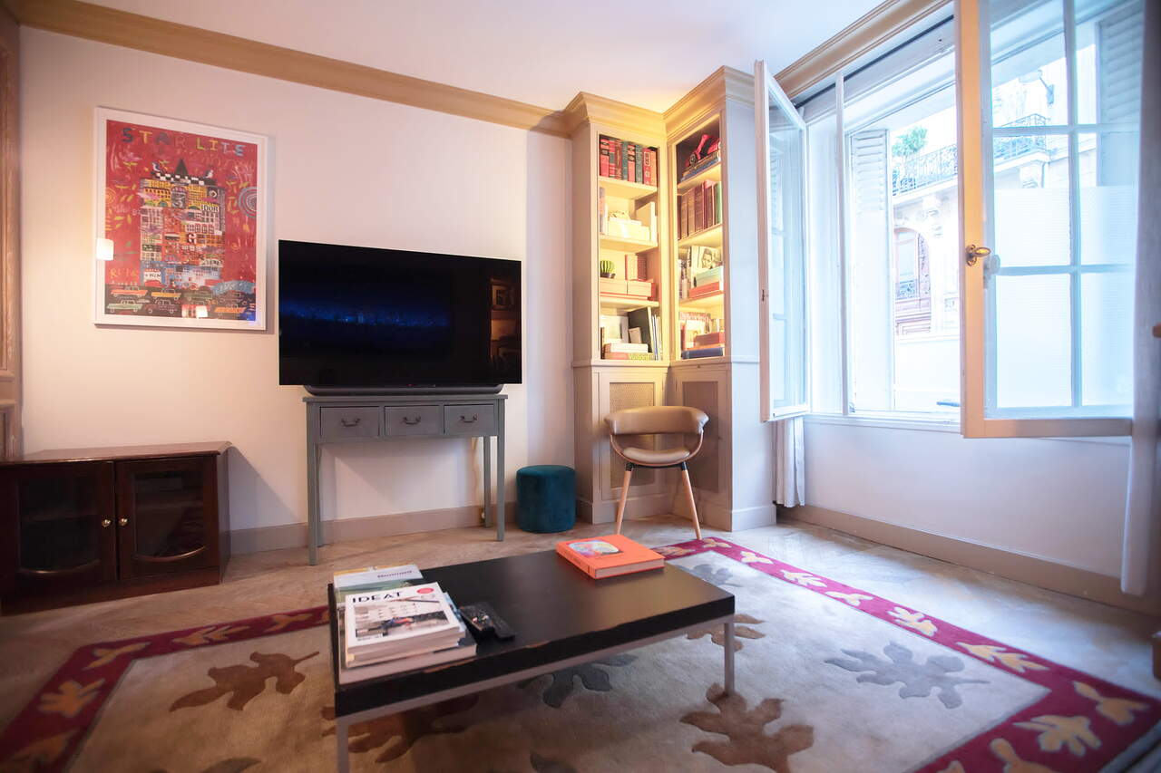 The living room