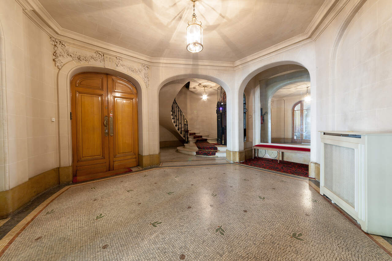 The entrance