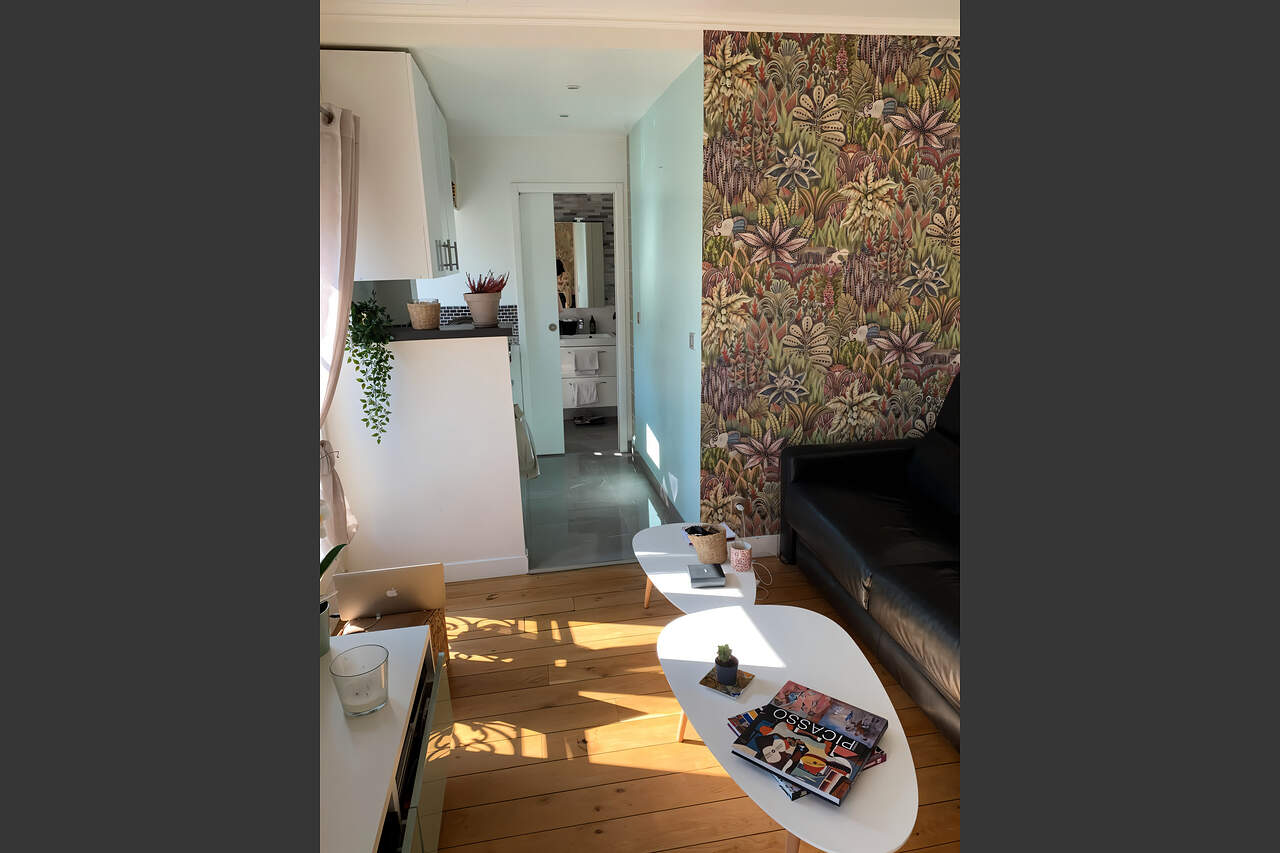 The living room