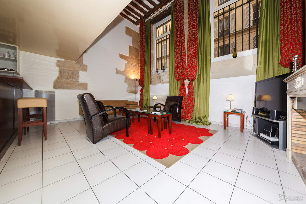 The living room