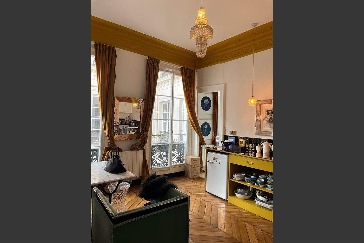 The dining room
