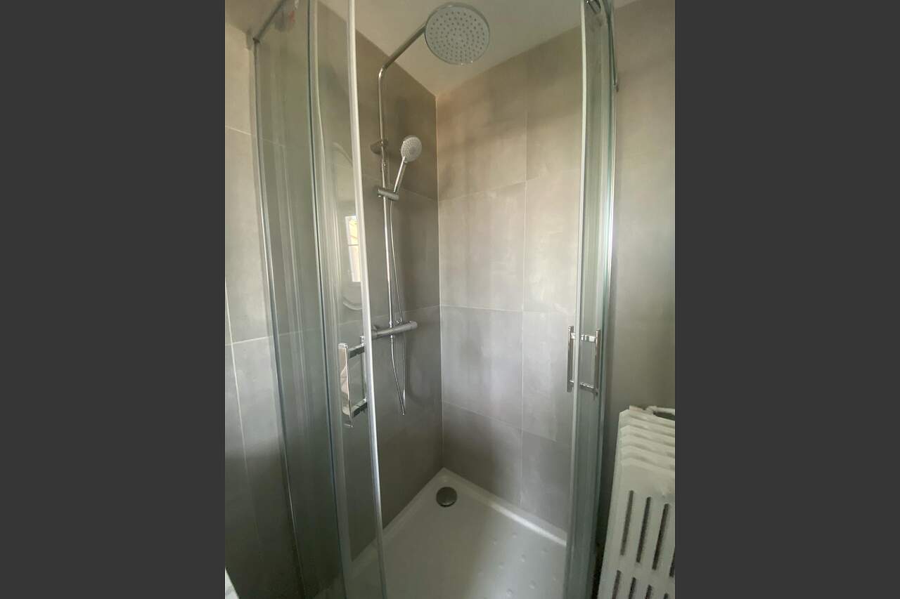 The bathroom
