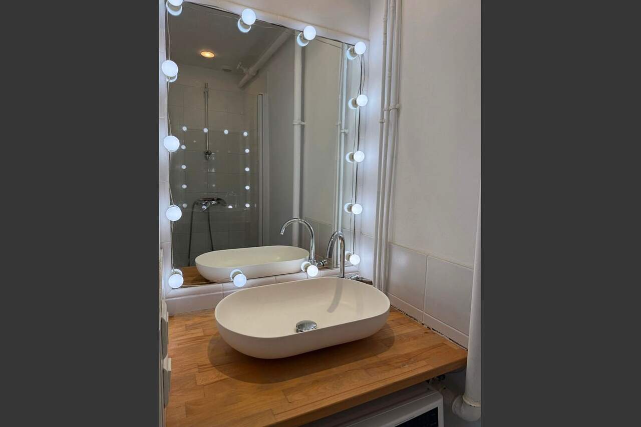 The bathroom