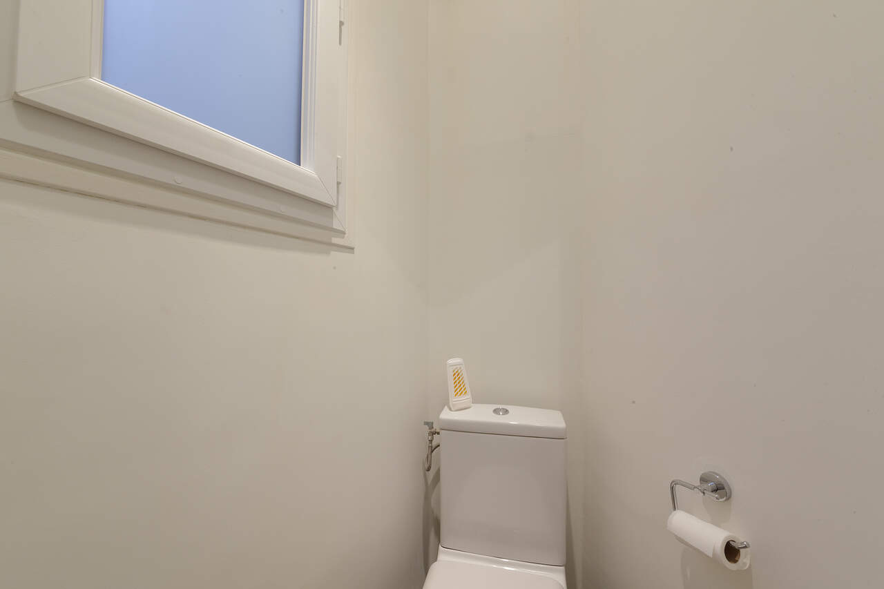 The bathroom