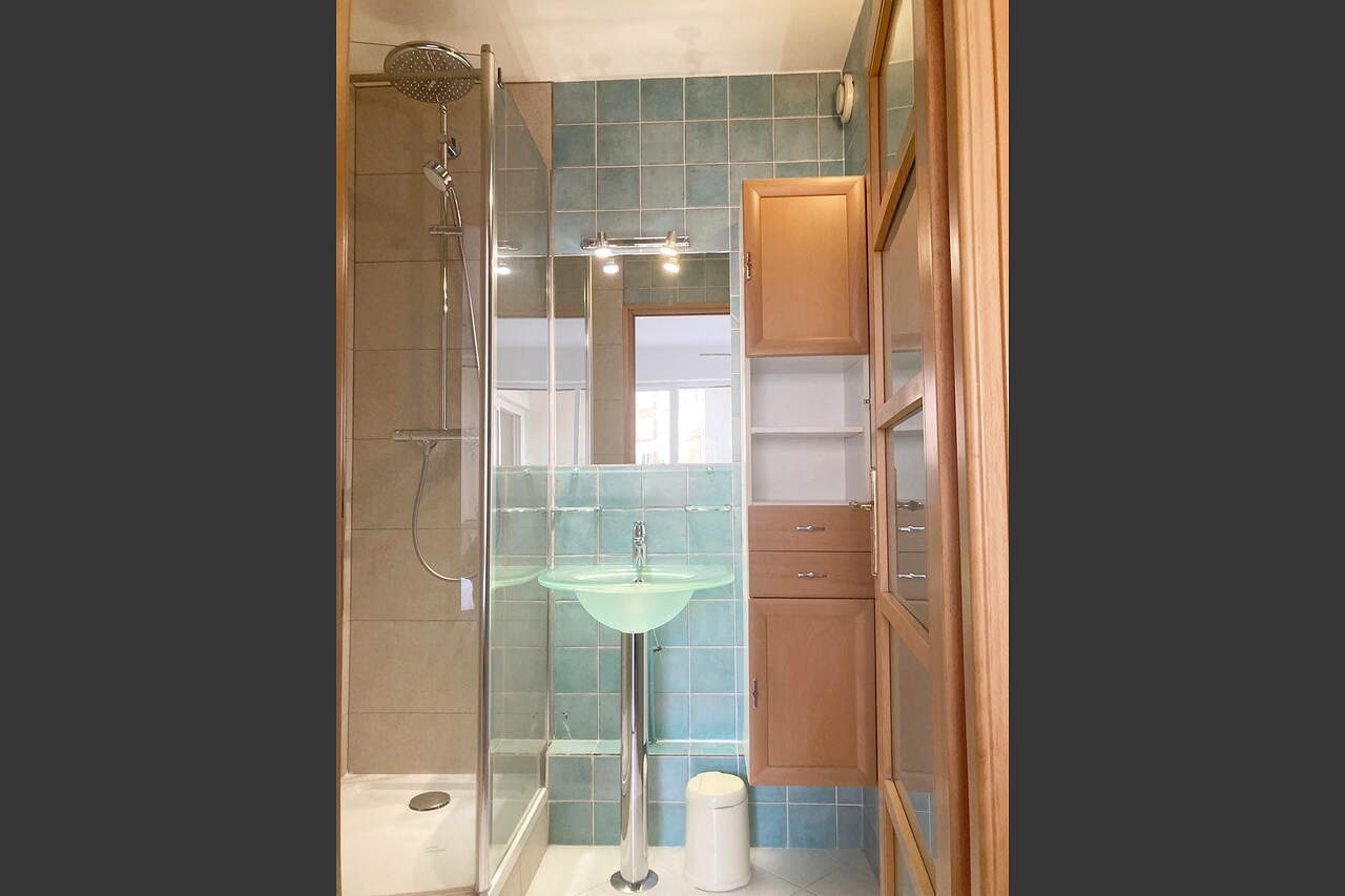 The bathroom