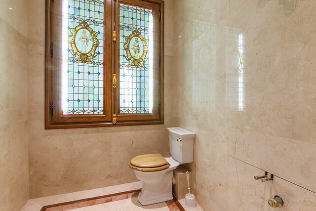 The bathroom